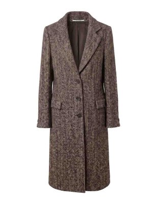 TAGLIATORE: Manteaux au genou - Manteau Au Genou - Marron Foncé