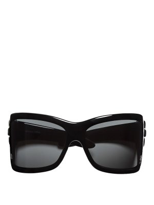 BOTTEGA VENETA: sunglasses - Rectangular Sunglasses
