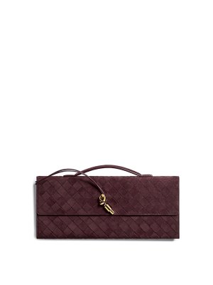 BOTTEGA VENETA: クラッチバッグ - クラッチバッグ - 赤
