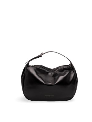BRUNELLO CUCINELLI: shoulder bags - Boule Hobo Bag In Nappa Leather