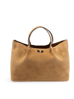 VALENTINO GARAVANI: Handtaschen - Shopper - Beige