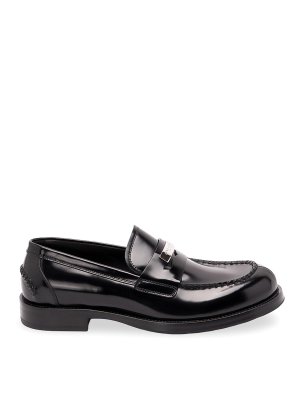 DOLCE & GABBANA: ロファー＆スリッパ - ローファー - 黒
