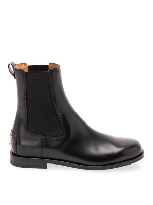 TOD'S: boots - Metal Dots Chelsea Boots In Leather