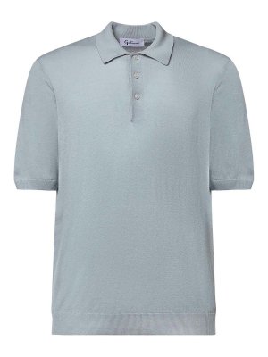 GIULIANO GALIANO: Poloshirts - Poloshirt - Hellblau