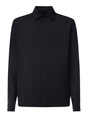 HERNO: casual jackets - Technical Wool Overshirt