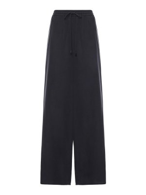 Max Mara: カジュアルトラウザー - カジュアルパンツ - ダークブルー