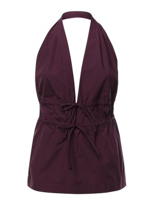 OTTOD'AME: Top e canotte - Top in popeline di cotone