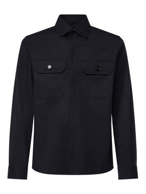 ZEGNA: casual jackets - Cotton Overshirt