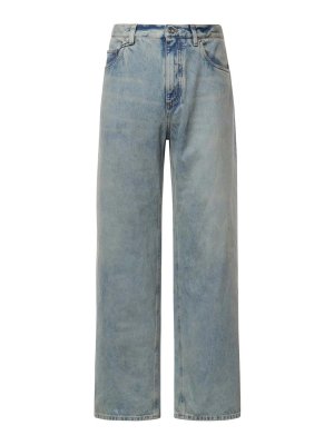DOLCE & GABBANA: straight leg jeans - Denim Jeans