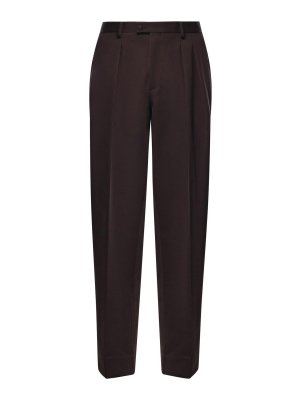 DOLCE & GABBANA: Pantalons casual - Pantalons Décontractés - Marron