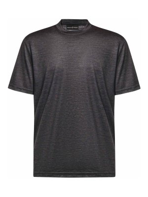 GIULIANO GALIANO: t-shirts - Marley Lisle Cotton T-Shirt