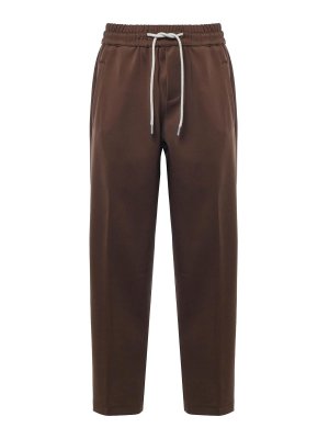 GIULIANO GALIANO: Pantalons de survêtement  - Pantalons De Sport - Camel
