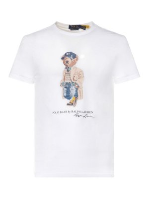 POLO RALPH LAUREN: t-shirts - Printed Cotton T-Shirt