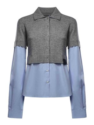STELLA McCARTNEY: カーディガン - カーディガン - グレー