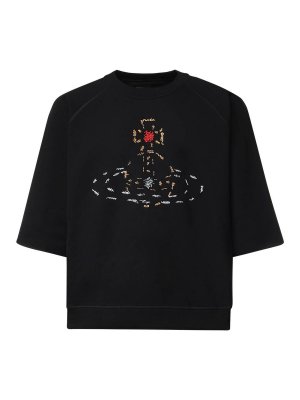 VIVIENNE WESTWOOD: スウェット＆セーター - スウェットシャツ/セーター - 黒
