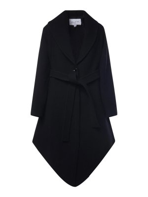 Alaïa: Abrigos semilargos - Abrigo Midi - Negro