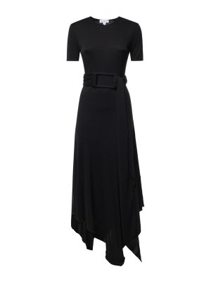 Alaïa: maglia collo rotondo - Abito in jersey con cintura