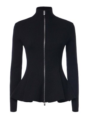 Alaïa: Cardigans - Cardigan - Schwarz