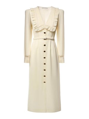 ALESSANDRA RICH: knee length dresses - Wool Midi Dress