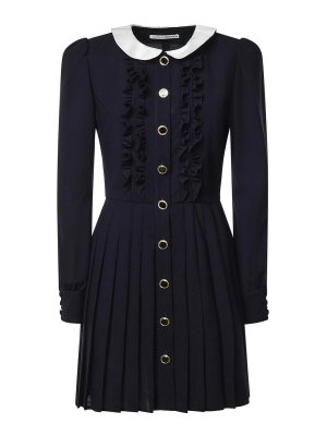 ALESSANDRA RICH: short dresses - Short Wool Dress