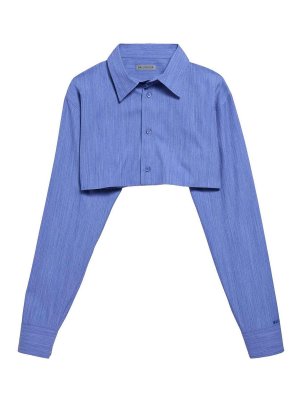 BALENCIAGA: シャツ - シャツ - ブルー