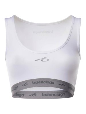 BALENCIAGA: Tops und Tank Tops - Top - Weiß