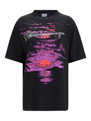 BALENCIAGA: t-shirts - Dream T-Shirt In Jersey