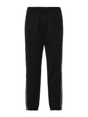 BURBERRY: Pantalons de survêtement  - Pantalons De Sport - Noir