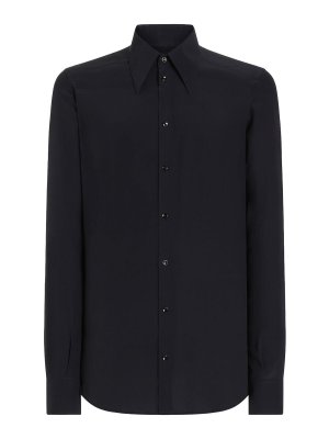 DOLCE & GABBANA: シャツ - シャツ - ブルー