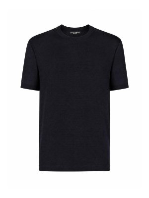 DOLCE & GABBANA: t-shirts - Silk T-Shirt