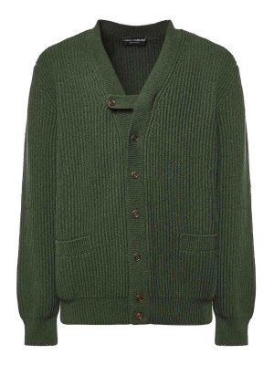 DOLCE & GABBANA: Cardigans - Cardigan - Grün
