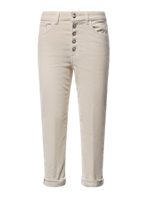 DONDUP: Casual Hosen - Casual Hose - Weiß
