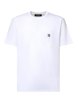 DSQUARED2: t-shirts - Cotton T-Shirt With Logo