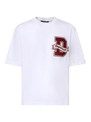 DSQUARED2: t-shirts - Cotton T-Shirt With Logo