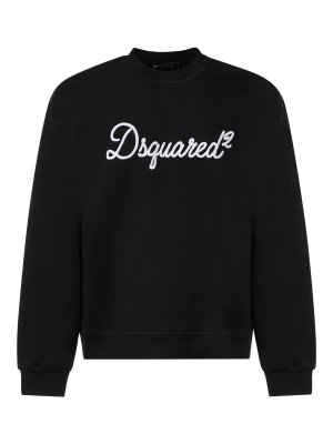 DSQUARED2: Sweatshirts & Sweaters - Cotton Sweatshirt With Logo