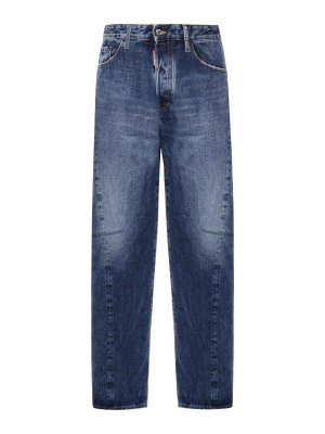 DSQUARED2: Jeans Rectos - Vaqueros Rectos - Azul