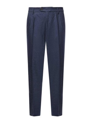 ELEVENTY: casual trousers - Wool Blend Pants