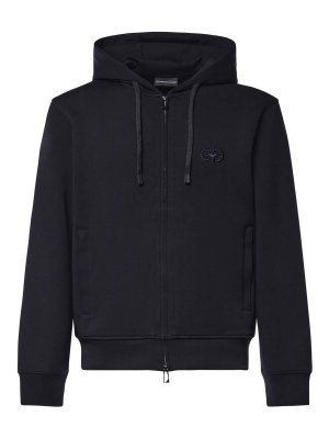 EMPORIO ARMANI: Felpe e maglie - Felpa Double Jersey con logo