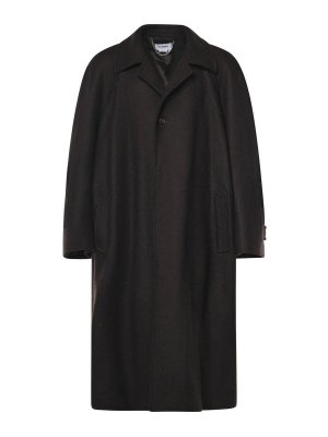 HED MAYNER: knee length coats - Oversized Single-Breasted Coat