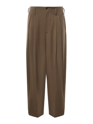HED MAYNER: Tailored & Formal trousers - Tailored Pleated Trousers