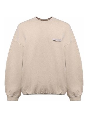 JACQUEMUS: Sweatshirts und Pullover - Sweatshirt - Hellbeige