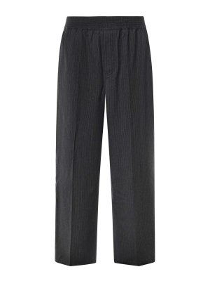 JACQUEMUS: Straight Leg Jeans - Straight Leg Jeans - Dunkelgrau