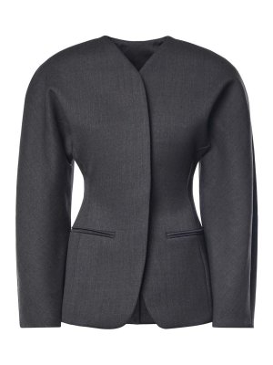 JACQUEMUS: Blazer - Blazer - Dunkelgrau