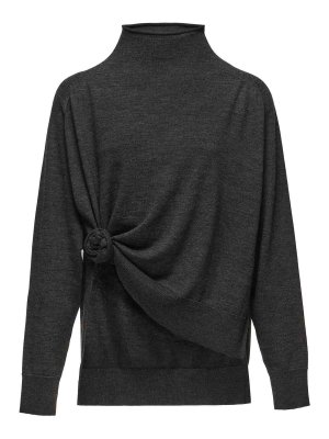 MAGDA BUTRYM: Pull col rond - Pull Col Rond - Gris
