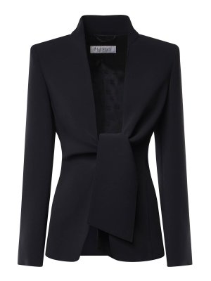 Max Mara: Blazer - Blazer - Azul