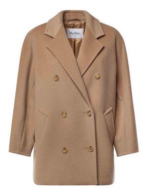 Max Mara: Abrigos semilargos - Abrigo Midi - Camel