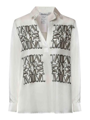Max Mara: Hemden - Hemd - Weiß