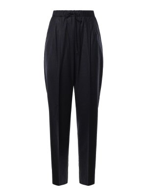 Max Mara: casual trousers - Cashmere Foul Trousers