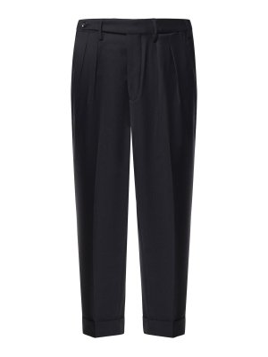 MICHAEL COAL: casual trousers - Tk America Wool-Blend Trousers