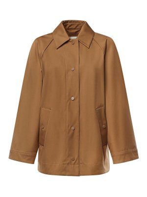 MM6 MAISON MARGIELA: トレンチコート - トレンチコート - ベージュ